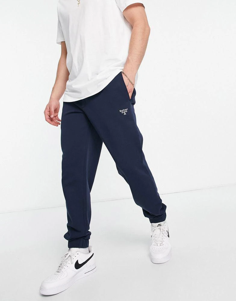 商品Barbour|Barbour Beacon joggers in navy,价格¥499,第1张图片