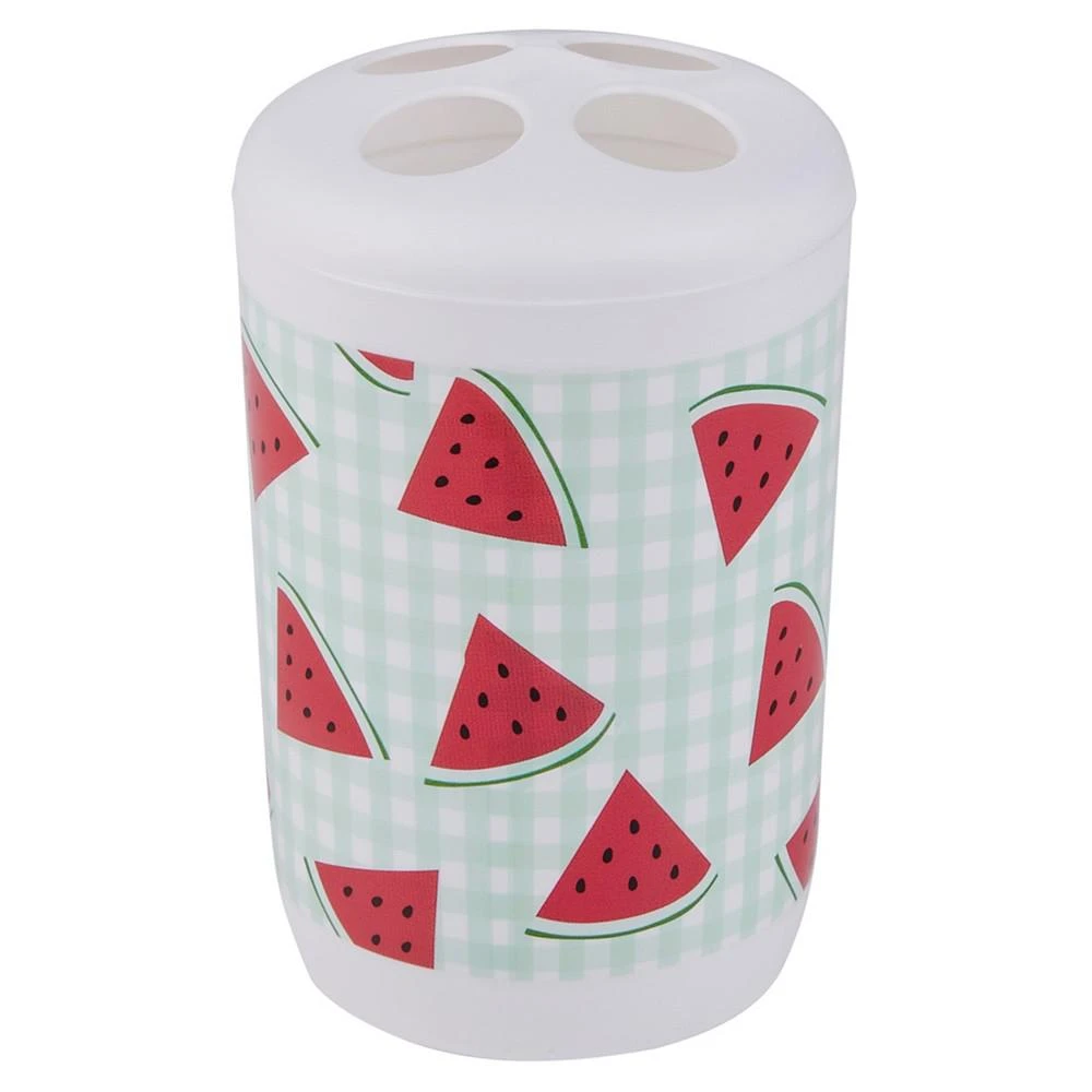 Watermelon Shower Curtain Bath Set, 16 Pieces 商品