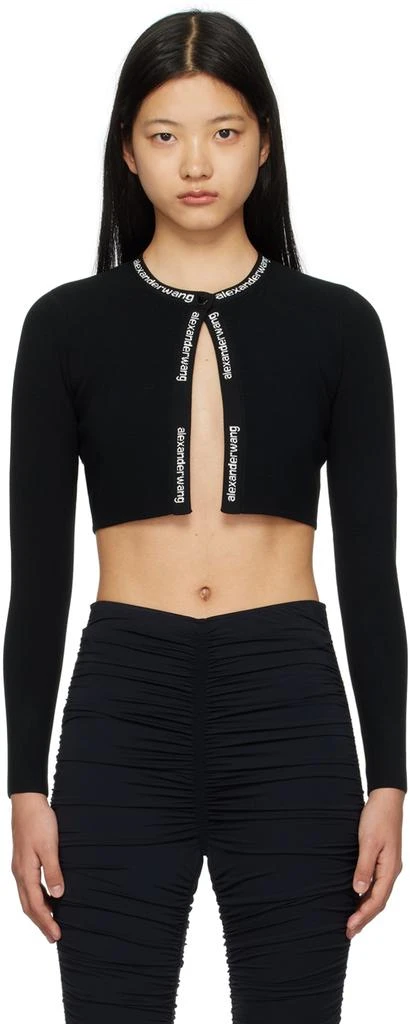 商品Alexander Wang|Black Bodycon Cardigan,价格¥2153,第1张图片