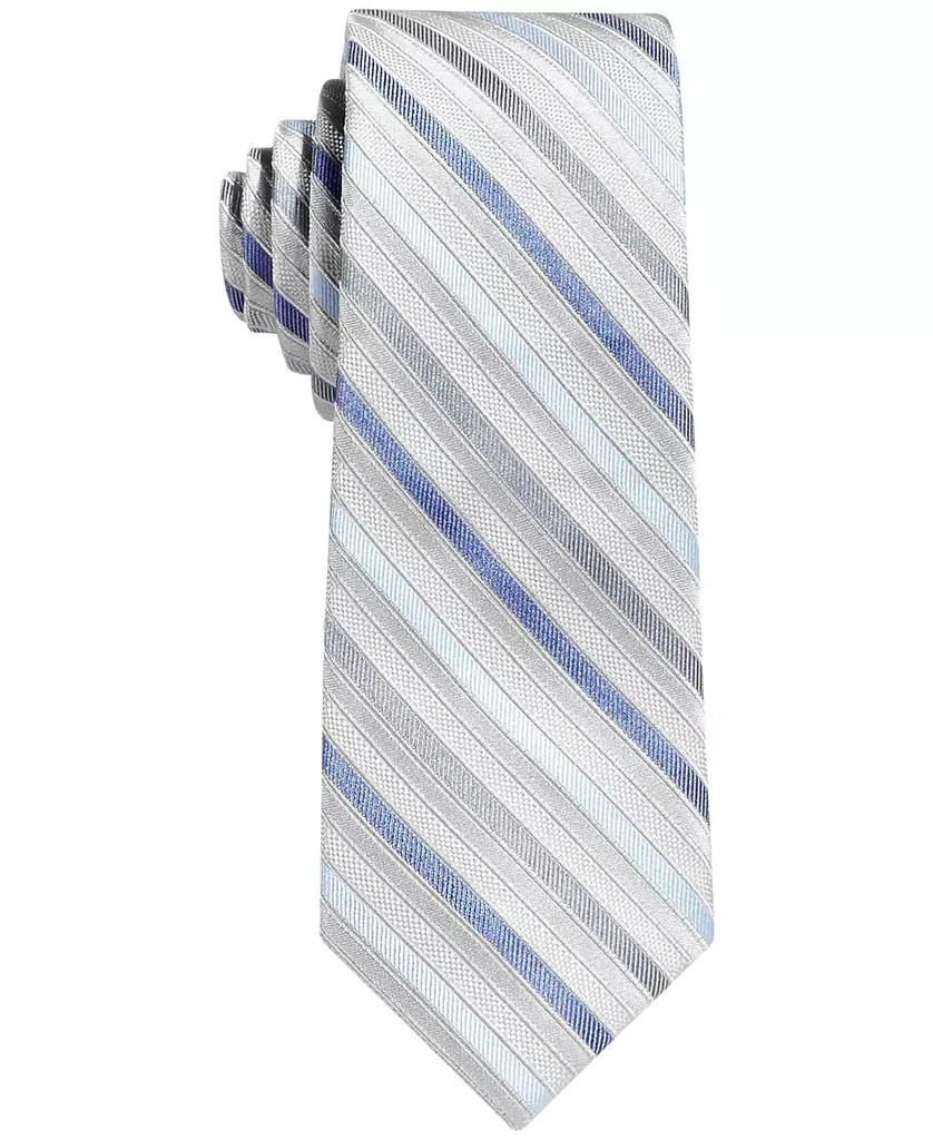 商品Calvin Klein|Big Boys Gemstone Striped Zipper Necktie,价格¥138,第4张图片详细描述