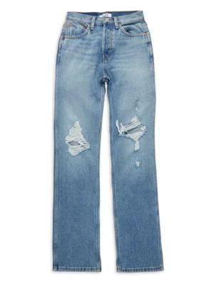 商品Re/Done|High-Rise Loose Jeans,价格¥489,第1张图片详细描述