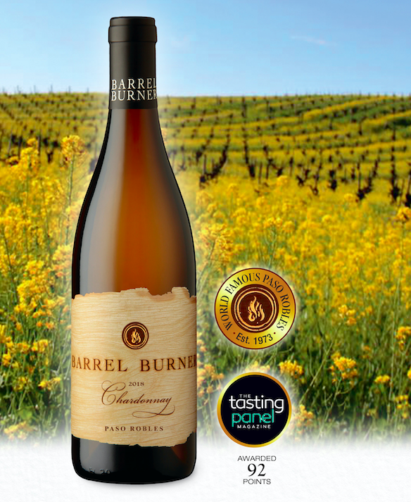 烈焰酒庄霞多丽干白葡萄酒 2018 | Barrel Burner Chardonnay 2018 (Paso Robles, CA）商品第1张图片规格展示