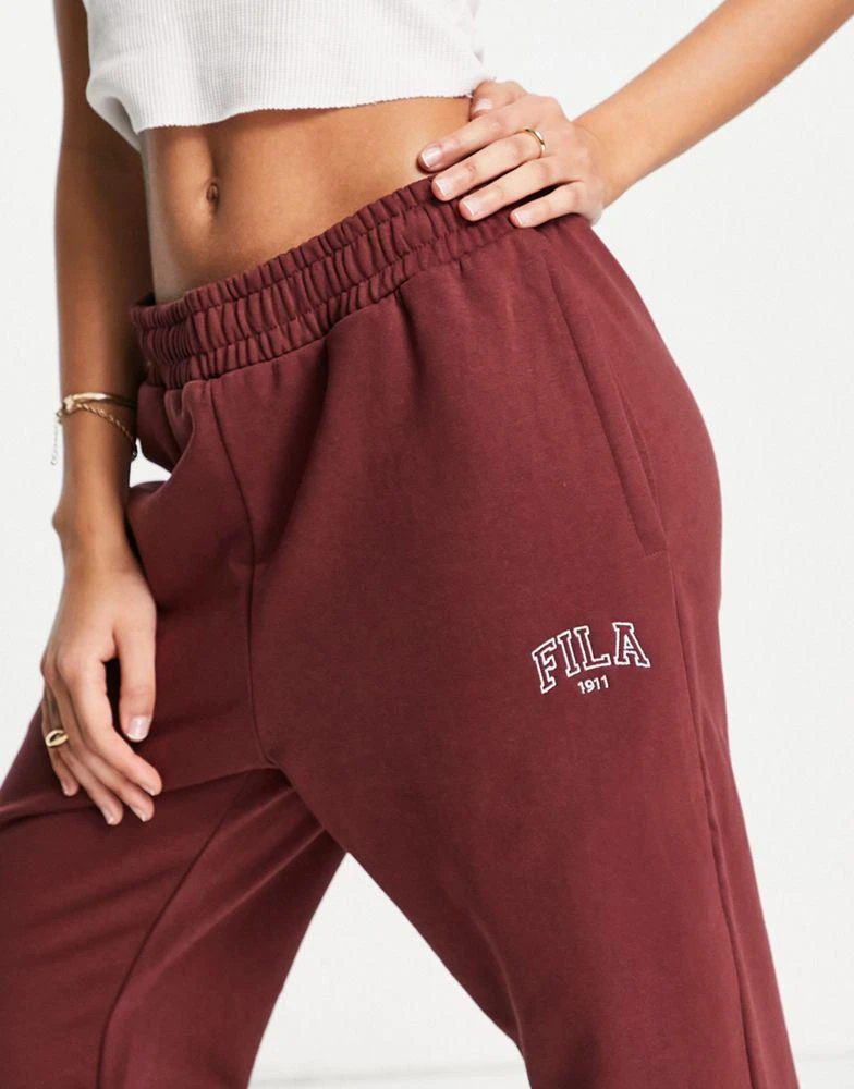 商品Fila|Fila Varsity unisex joggers in red,价格¥178,第2张图片详细描述