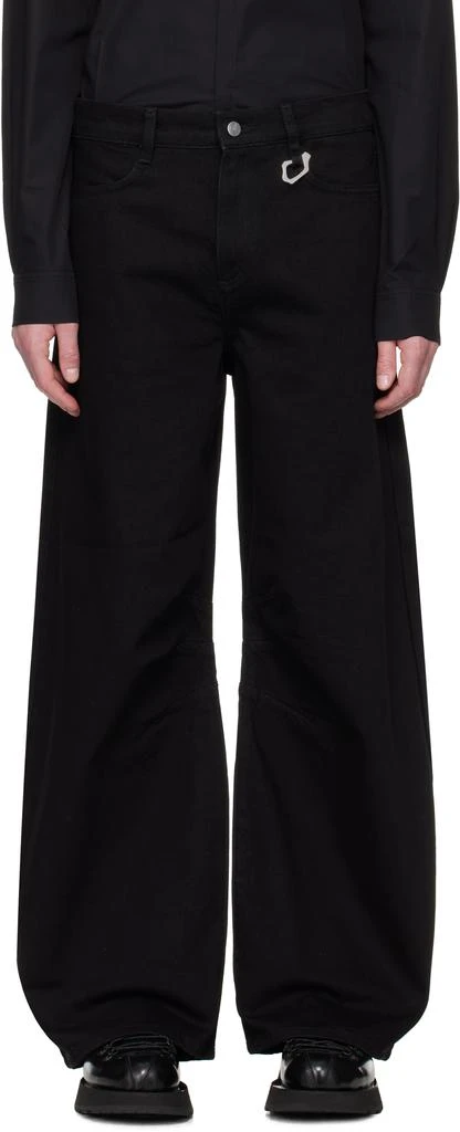 商品Heliot Emil|Black Loam Jeans,价格¥3050,第1张图片