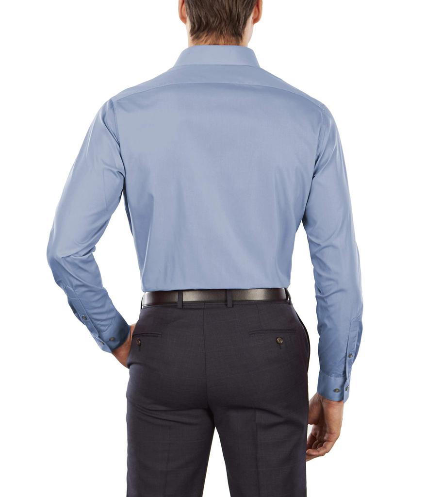 Men's Dress Shirt Fitted Poplin Solid商品第2张图片规格展示