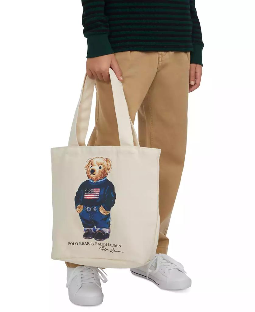 【★便利で人気★Polo Ralph Lauren★Bear Med Canvas Tote 】 Polo Bear Canvas Medium Tote for Women | Ralph Lauren® BH