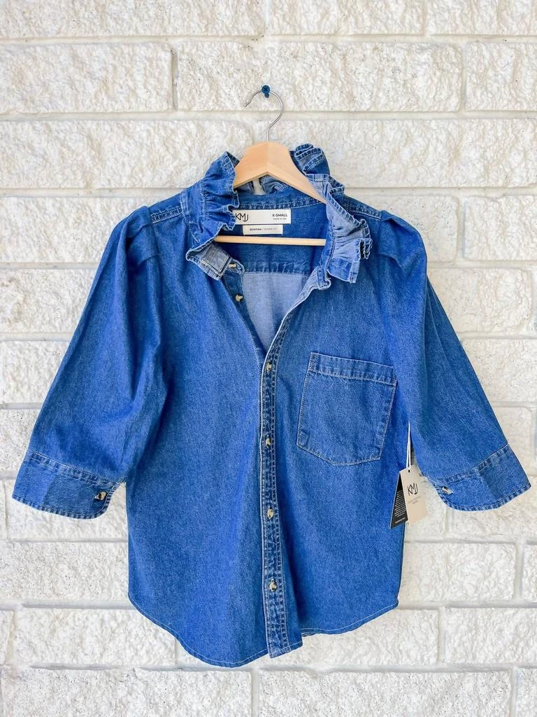 商品SHOP KMJ|Shop Kmj - Bontina Button-up,价格¥1182,第2张图片详细描述