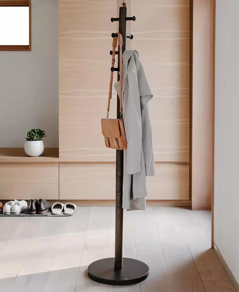 商品Umbra|Pillar Rubberwood Coat Rack,价格¥847,第5张图片详细描述