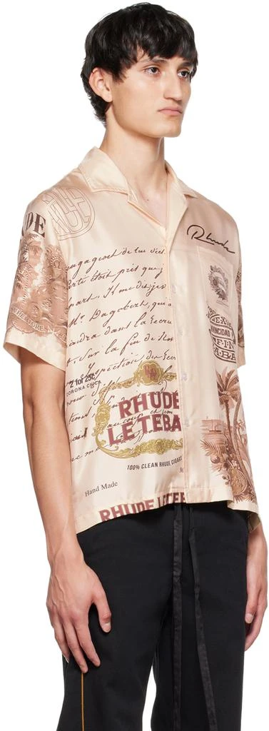 商品Rhude|Beige Cigar Shirt,价格¥5935,第2张图片详细描述