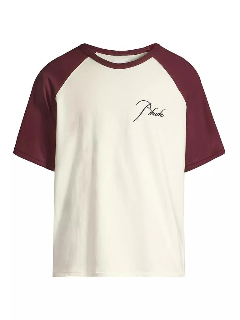 商品R H U D E|Raglan Logo T-Shirt,价格¥1039,第1张图片