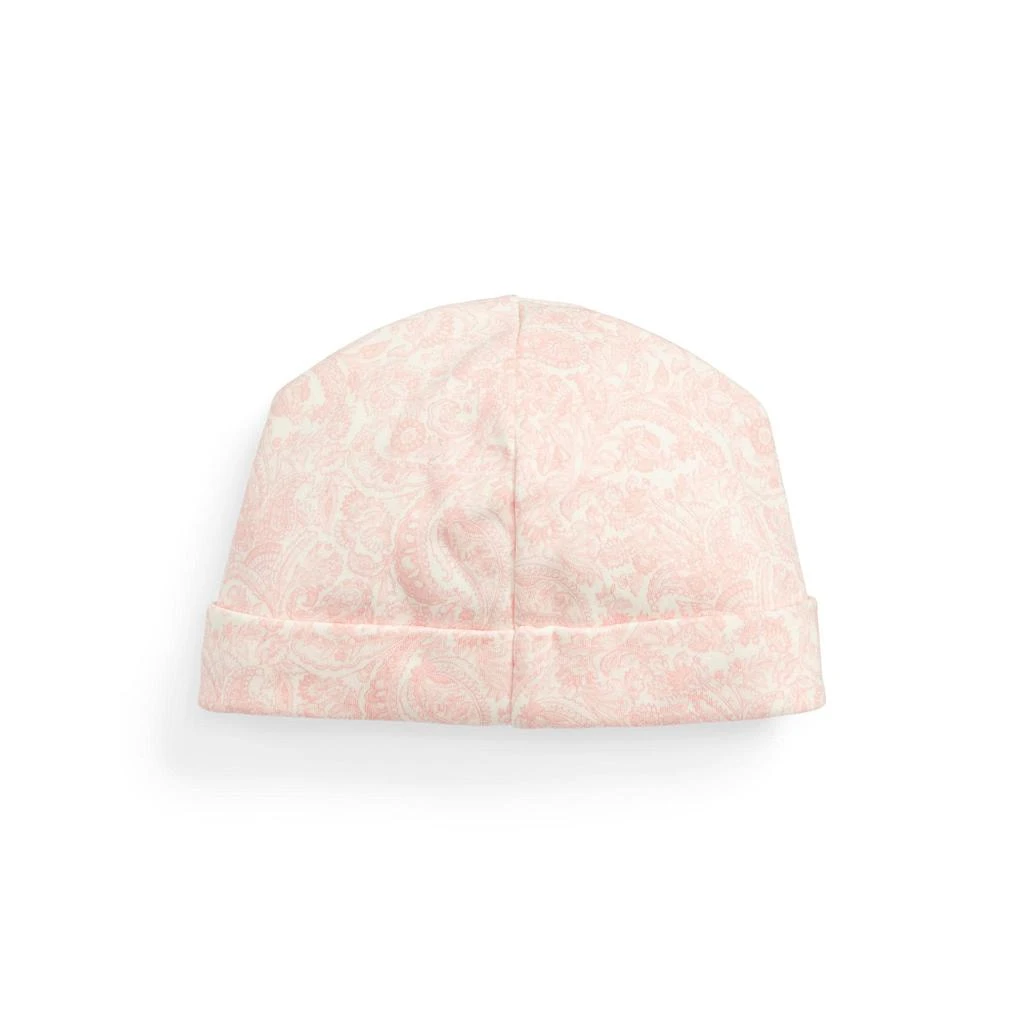 商品Ralph Lauren|Paisley Cotton Interlock Hat (Infant),价格¥59,第2张图片详细描述