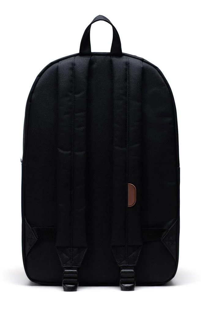 商品Herschel Supply|Heritage Backpack - Black/Saddle/Ketchup,价格¥258,第4张图片详细描述