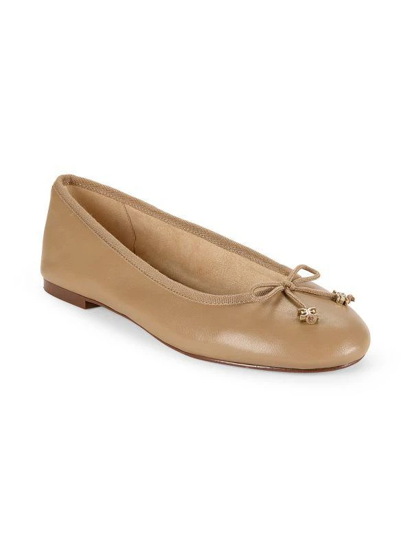 商品Sam Edelman|Flora Leather Ballet Flats,价格¥607,第2张图片详细描述