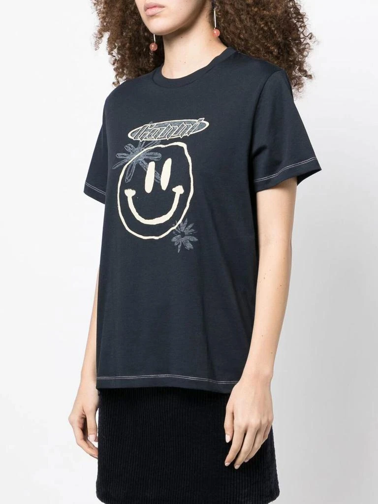 商品Ganni|Smiley t-shirt,价格¥317,第3张图片详细描述