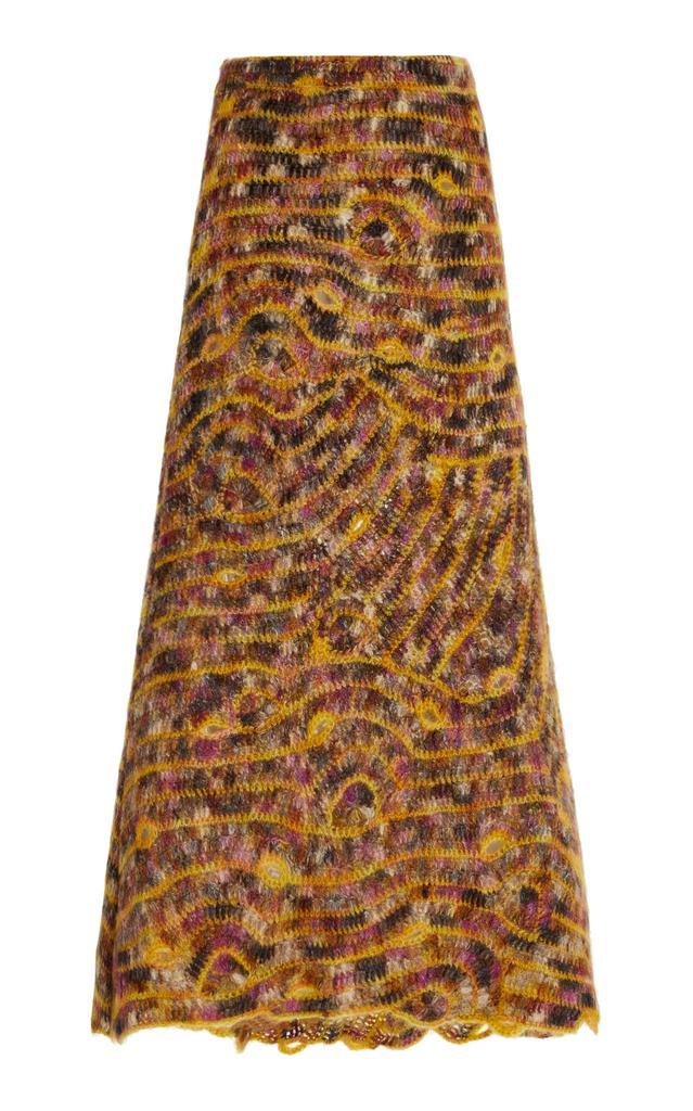 商品Sea|Sea - Women's Skye Crocheted Mohair-Blend Midi Skirt - Multi - XS - Moda Operandi,价格¥4486,第1张图片