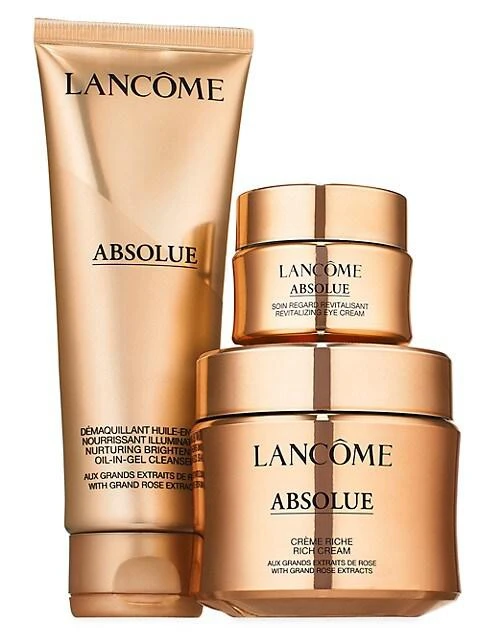 商品Lancôme|Absolue Rich 3-Piece Skincare Set,价格¥2625,第2张图片详细描述