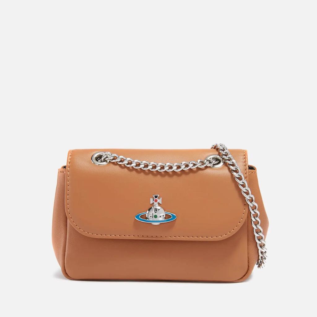 商品Vivienne Westwood|Vivienne Westwood Small Nappa Leather Shoulder Bag,价格¥1585,第1张图片