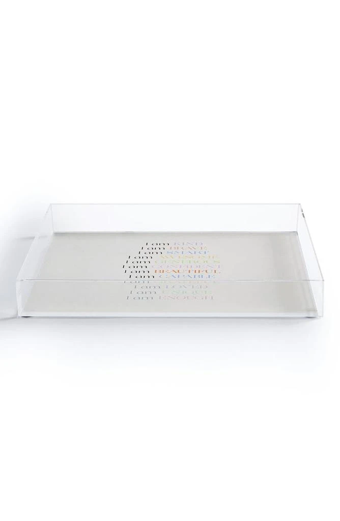 商品DENY Designs|Bohomadic Studio Acrylic Tray,价格¥378,第2张图片详细描述