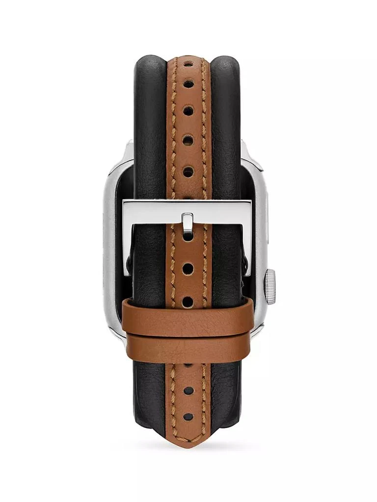 商品Tory Burch|Kira Fabric &amp; Leather Apple Watch® Strap,价格¥1013,第4张图片详细描述