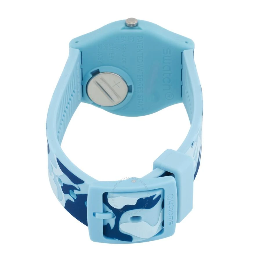 商品Swatch|Camoublue Quartz Blue Dial Unisex Watch GS402,价格¥409,第3张图片详细描述