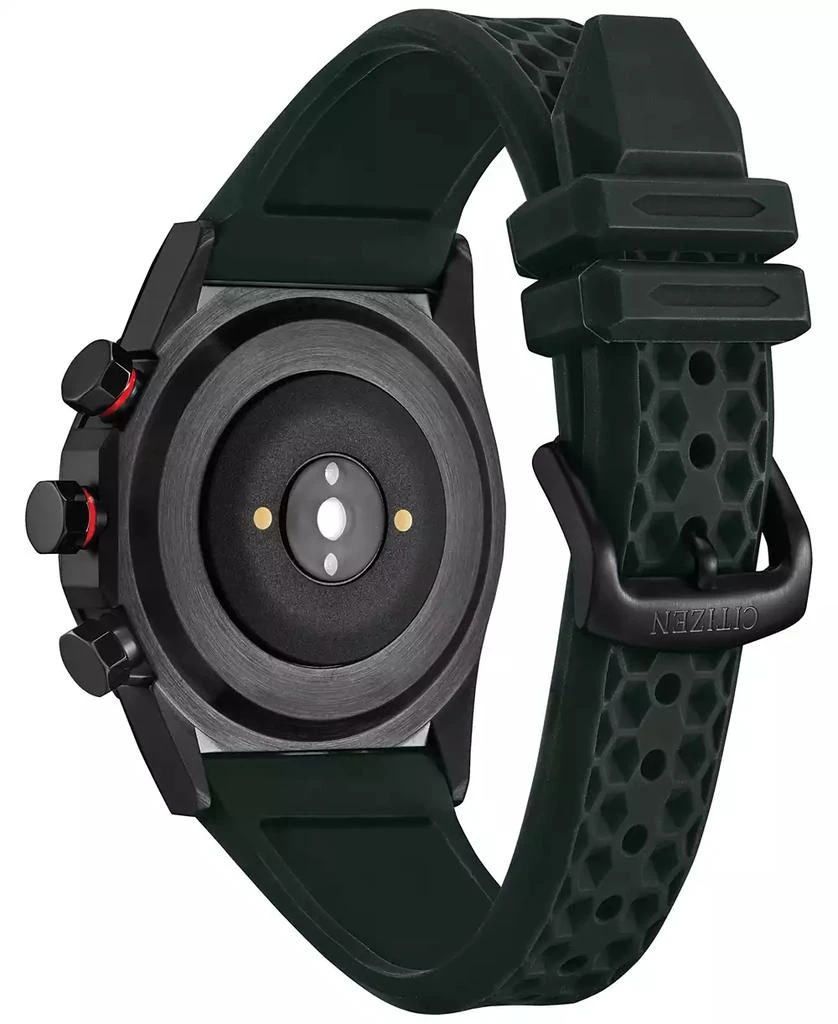 商品Citizen|Men's CZ Smart Hybrid HR Green Strap Smart Watch 44mm,价格¥1310,第3张图片详细描述