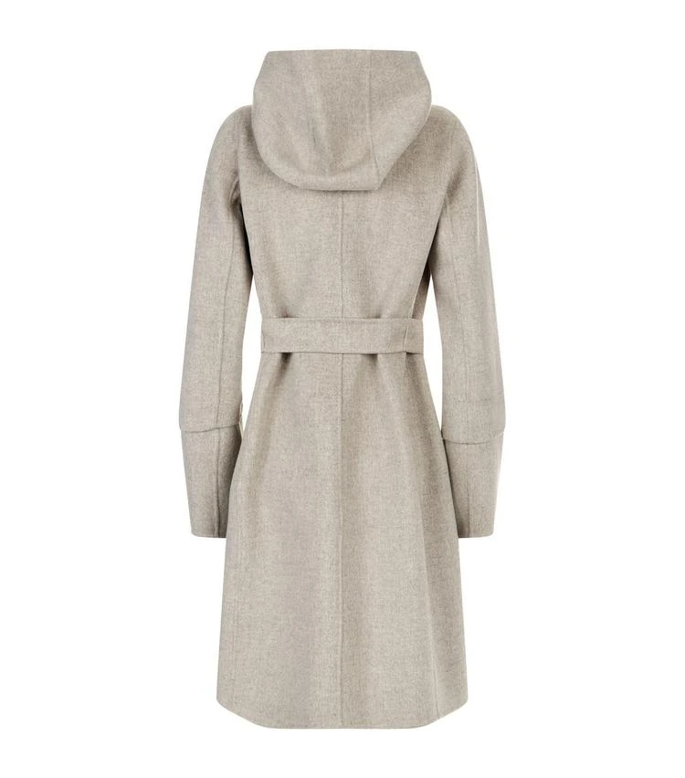 商品Max Mara|Buttoned Cuff Hooded Coat,价格¥7426,第2张图片详细描述