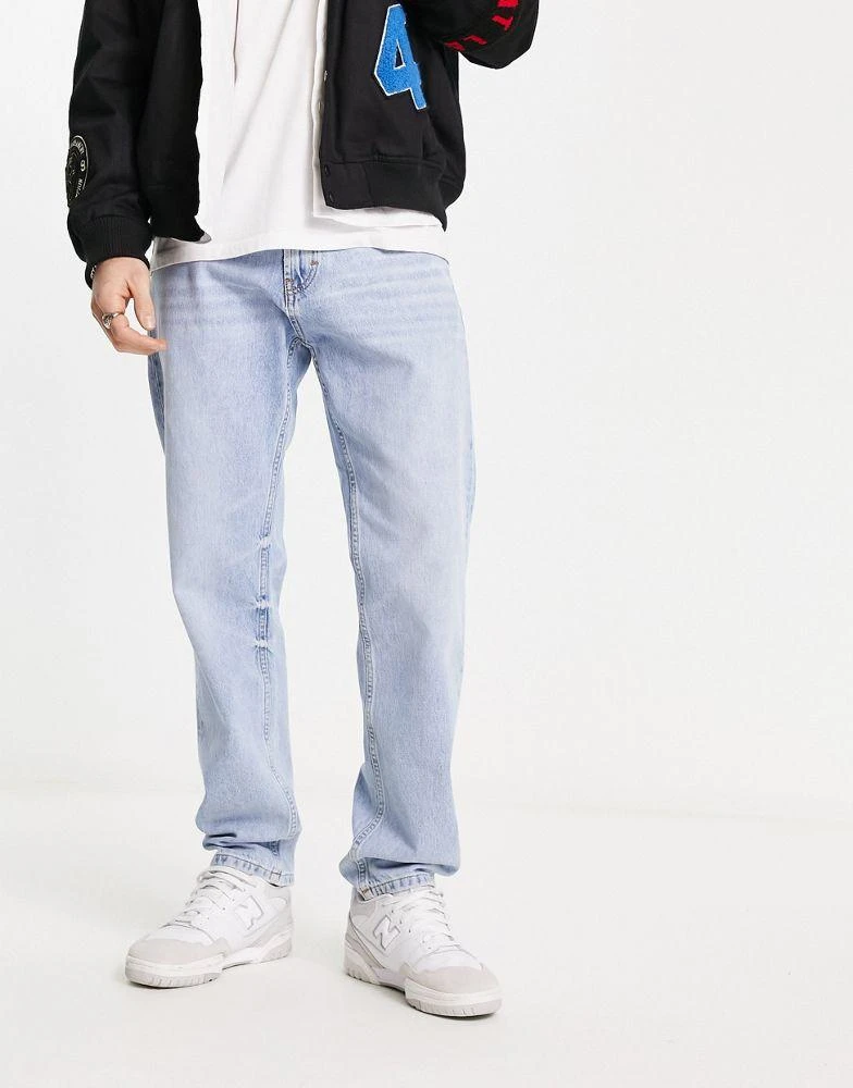 商品Hugo Boss|HUGO 640 regular fit jeans in light blue,价格¥1249,第3张图片详细描述