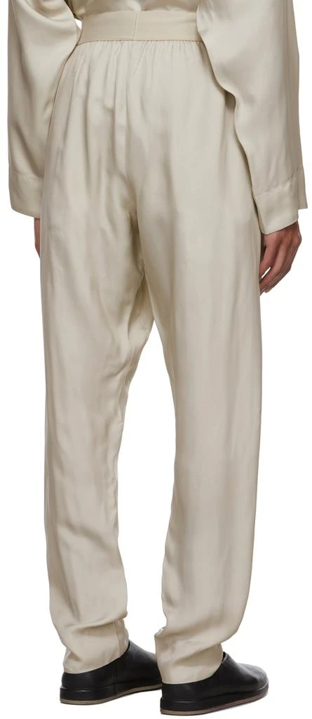 商品Fear of god|Beige Silk Lounge Pants,价格¥2707,第3张图片详细描述