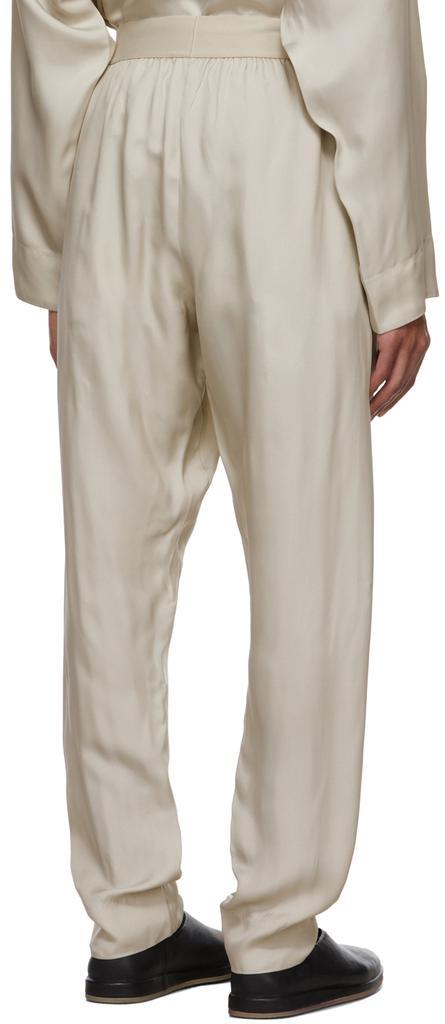 商品Fear of god|Beige Silk Lounge Pants,价格¥2605,第5张图片详细描述