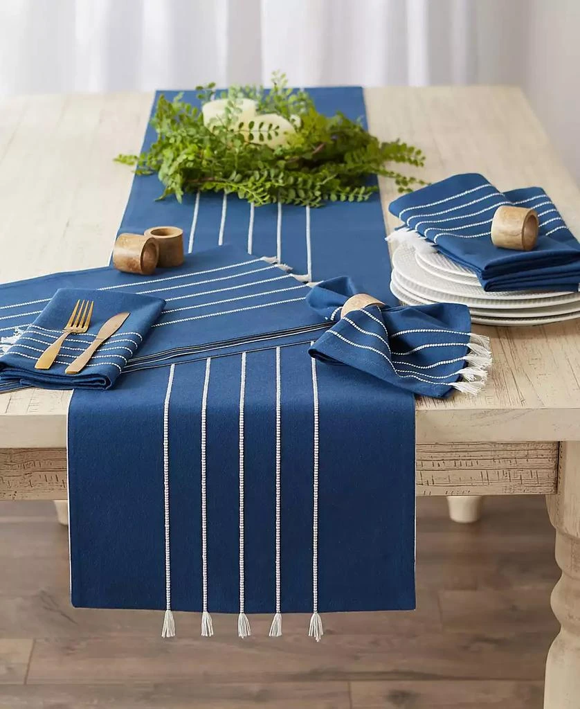Stripe Tassel Placemat Set of 4 商品