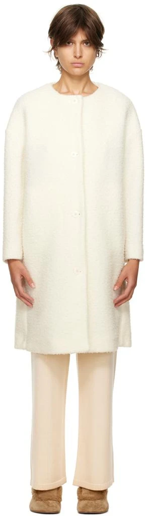 商品Max Mara|White Morina Coat,价格¥1408,第1张图片