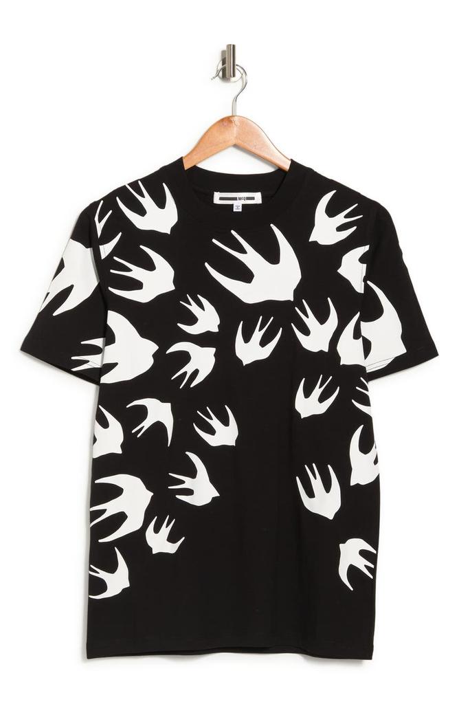 BY ALEXANDER MCQUEEN Printed T-Shirt商品第3张图片规格展示