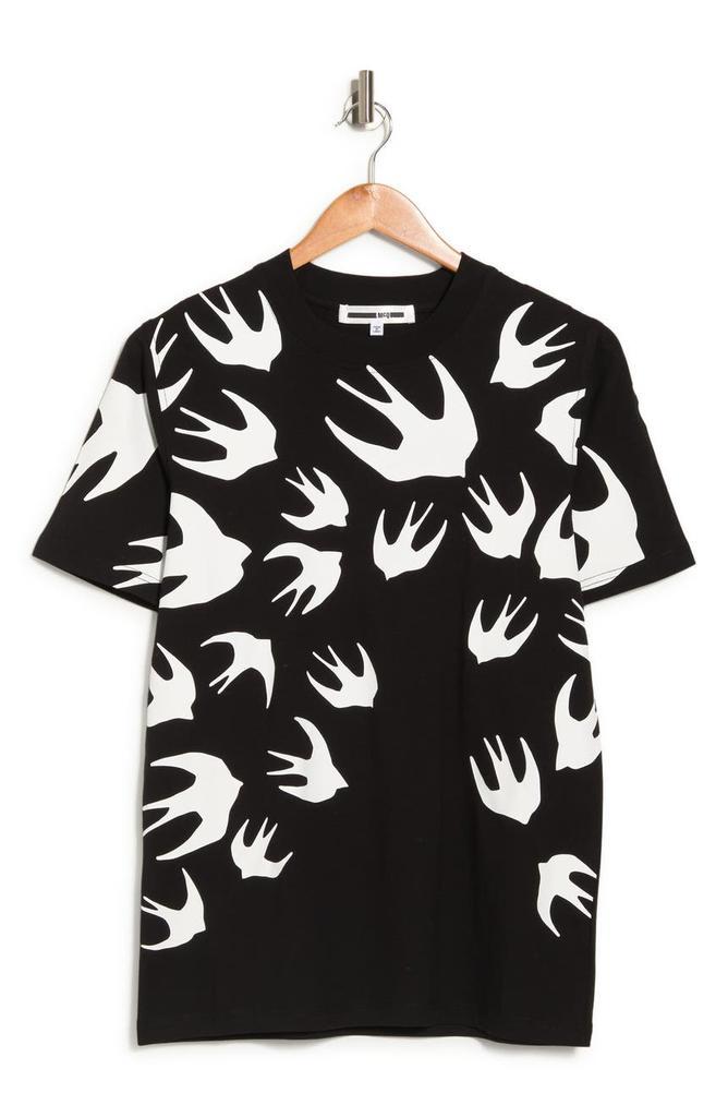 商品Alexander McQueen|BY ALEXANDER MCQUEEN Printed T-Shirt,价格¥892,第5张图片详细描述