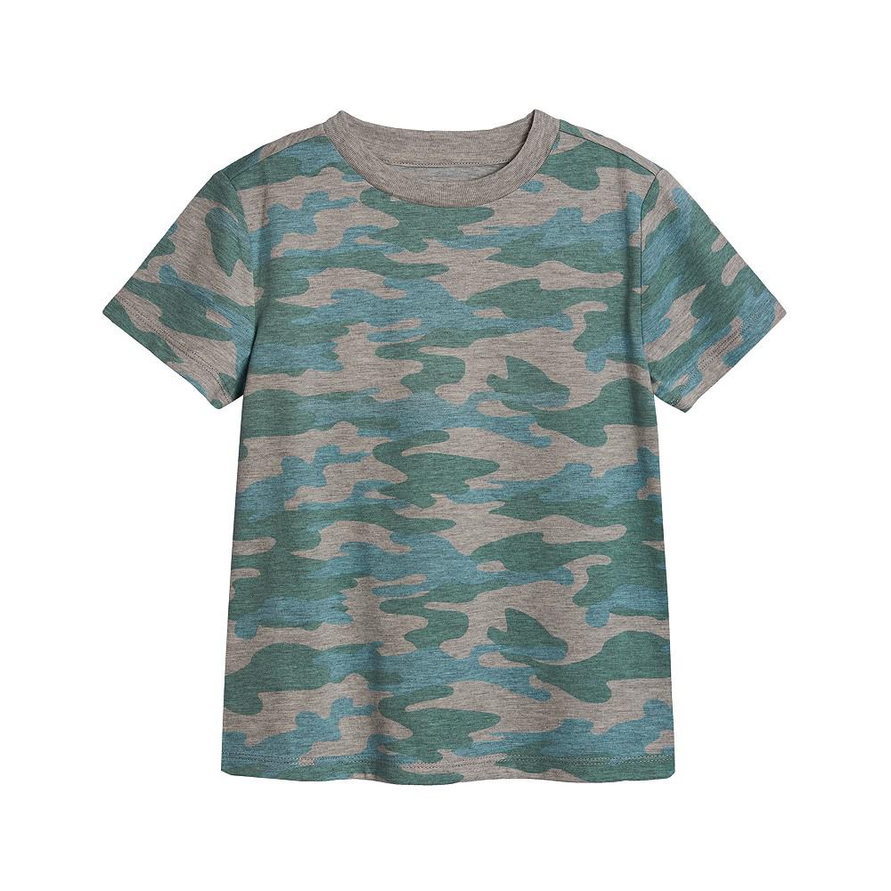 Little Boys Camouflage Graphic T-shirt商品第1张图片规格展示