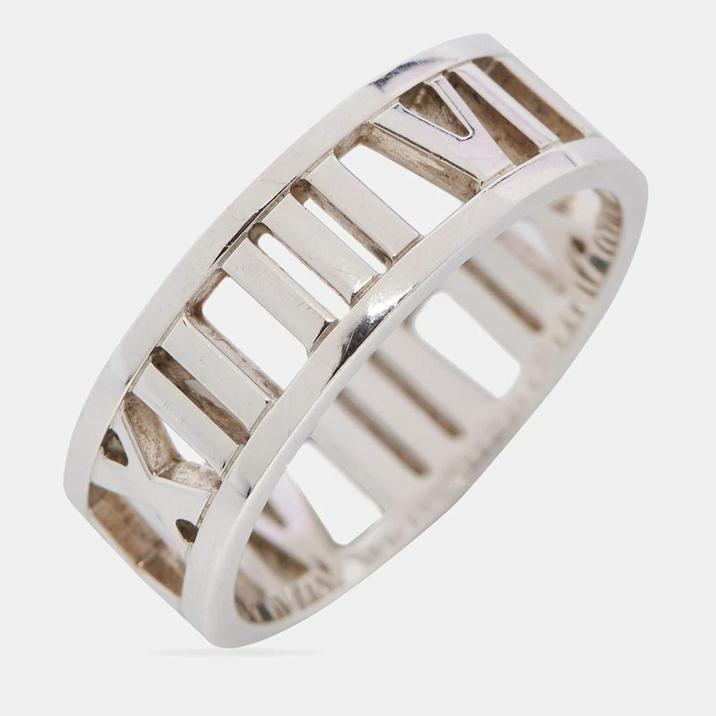 商品[二手商品] Tiffany & Co.|Tiffany & Co. Atlas Silver Open Band Ring Size 58,价格¥2370,第3张图片详细描述