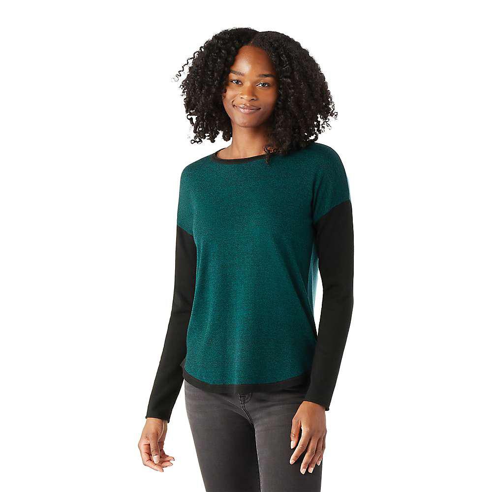 Smartwool Women's Shadow Pine Colorblock Sweater商品第4张图片规格展示