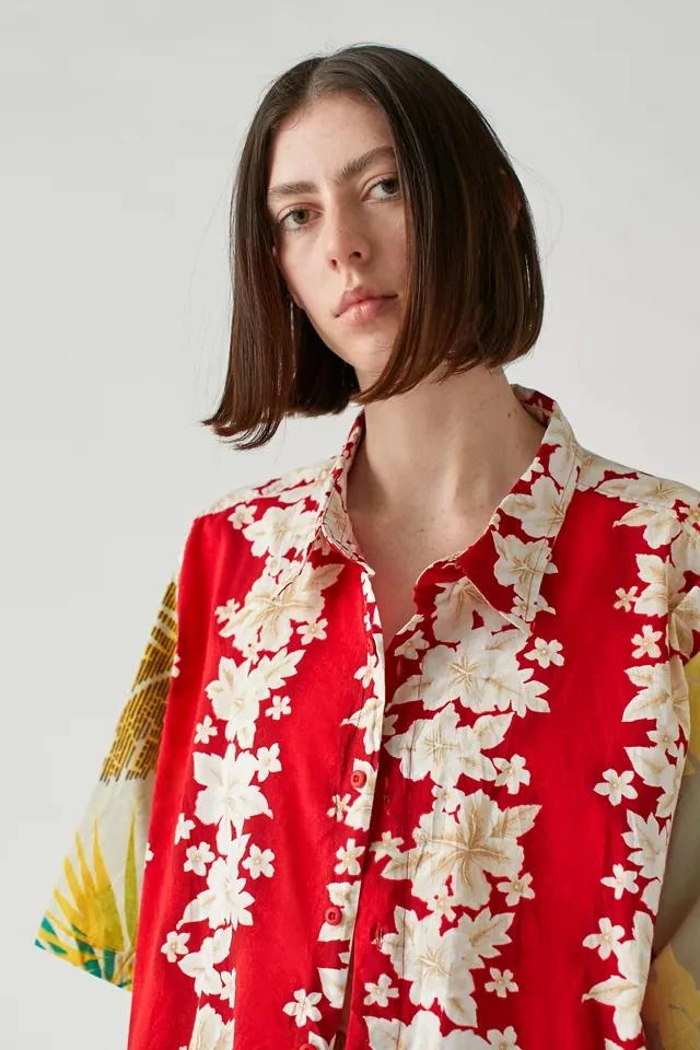 商品Urban Renewal|Urban Renewal Remade Pieced Tropical Shirt,价格¥75,第3张图片详细描述