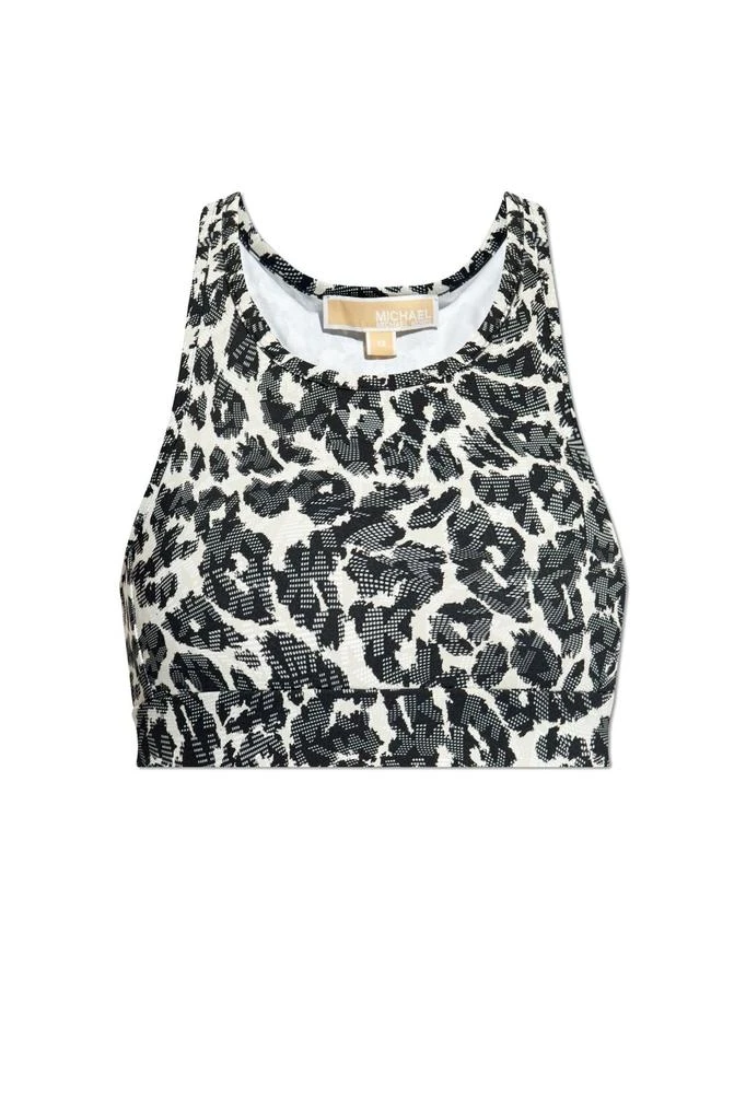 商品Michael Kors|Michael Michael Kors Leopard Printed Sport Bra,价格¥775,第1张图片