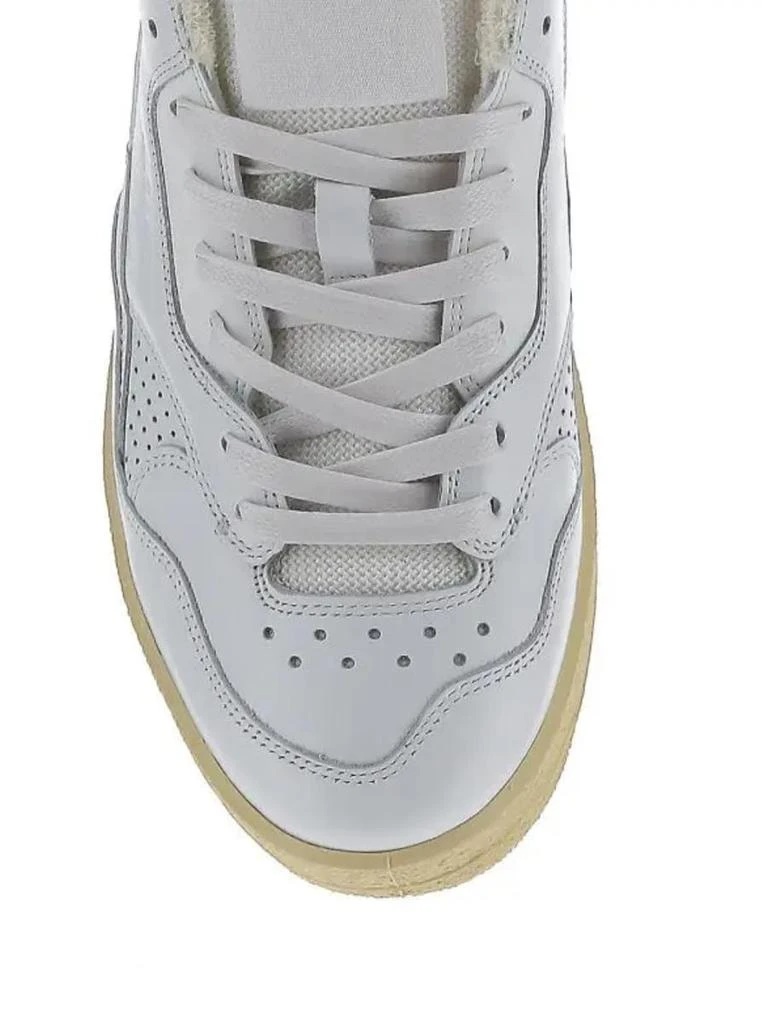 商品Jil Sander|Jil Sander Women's Basket Low White Leather Sneakers,价格¥2631,第3张图片详细描述