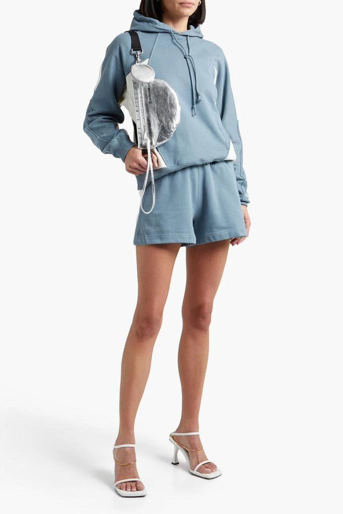 商品Helmut Lang|Two-tone French cotton-terry hoodie,价格¥396,第2张图片详细描述