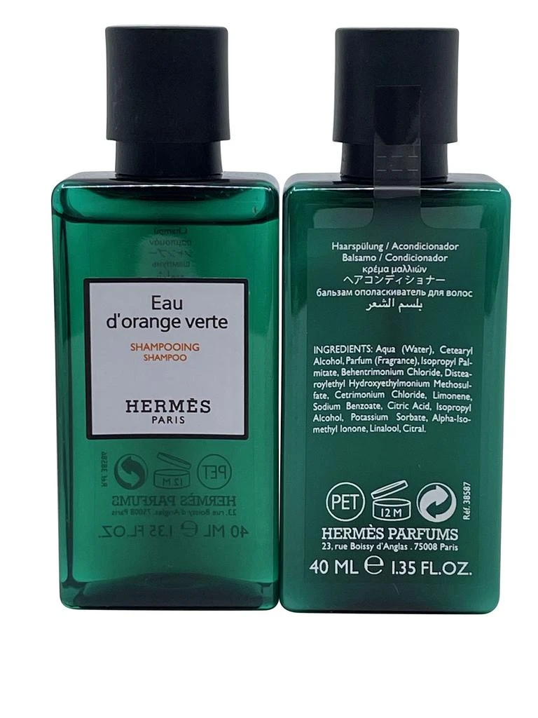 商品Hermes|Hermes Eau d'orange Verte Shampoo 1.35 OZ & Conditioner Travel Set 1.35 OZ,价格¥132,第2张图片详细描述