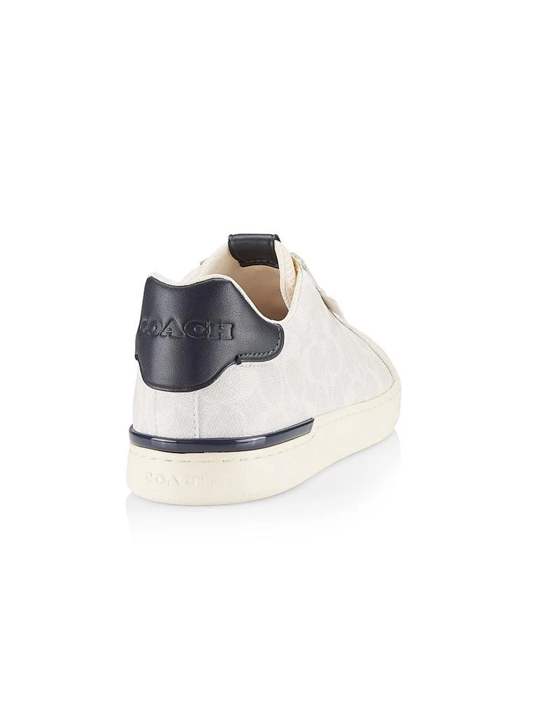 商品Coach|Low-Top Monogram Logo Sneakers,价格¥945,第3张图片详细描述