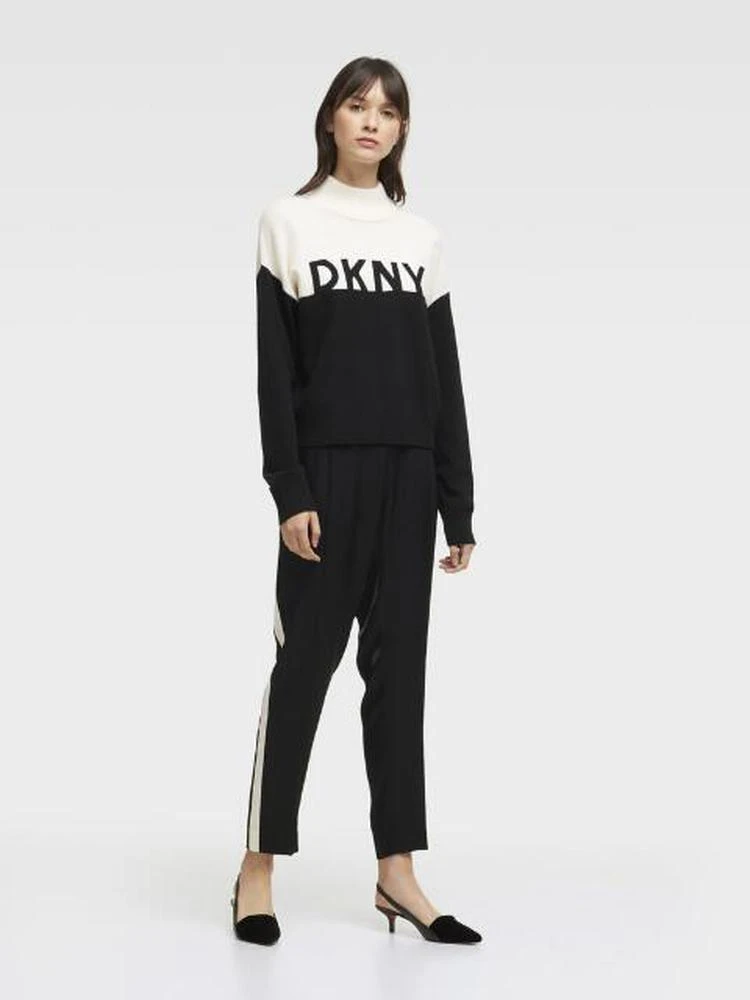商品DKNY|Colorblock Logo Turtleneck Sweater,价格¥226,第2张图片详细描述