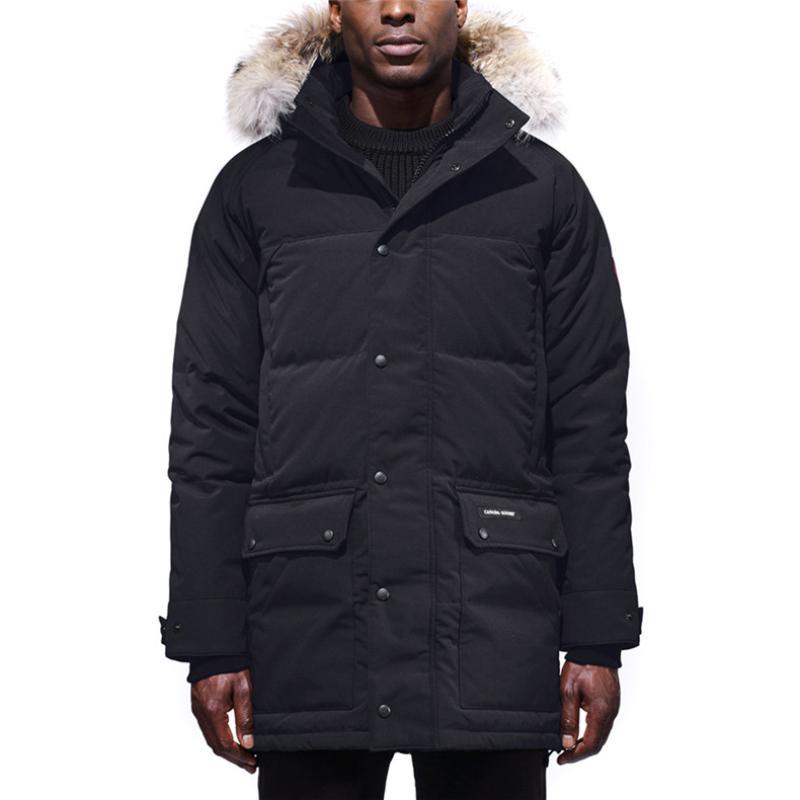 商品[国内直发] Canada Goose|Canada Goose 加拿大鹅 男士时尚羽绒服 2580M-Navy,价格¥8696,第1张图片