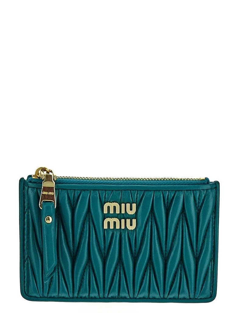 商品Miu Miu|Matelassé Nappa Leather Envelope Wallet,价格¥3136,第1张图片