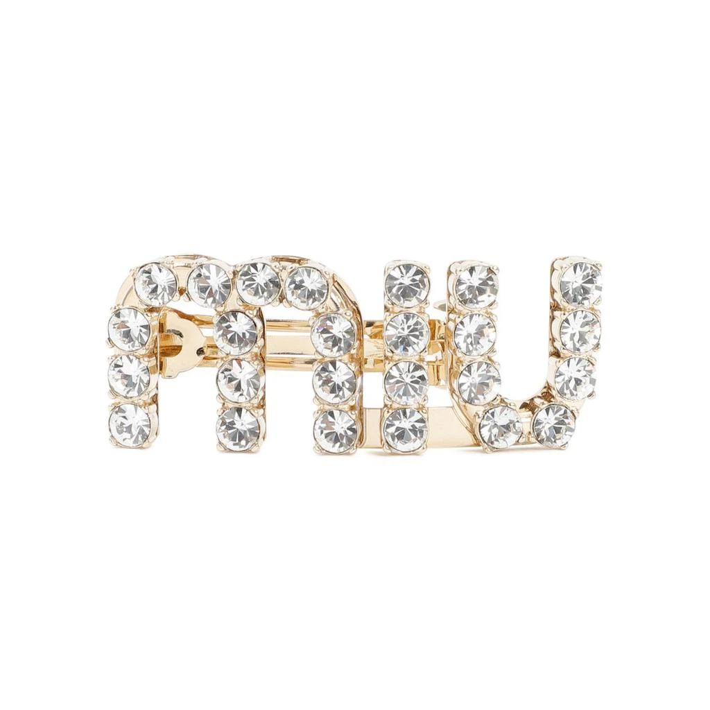 商品Miu Miu|MIU MIU  JEWEL HAIR CLIP HAT,价格¥2555,第1张图片