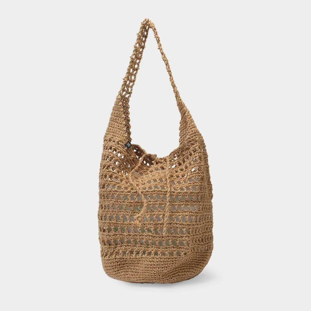 商品Nannacay|Kaia Bag in Beige Canvas,价格¥1841,第1张图片