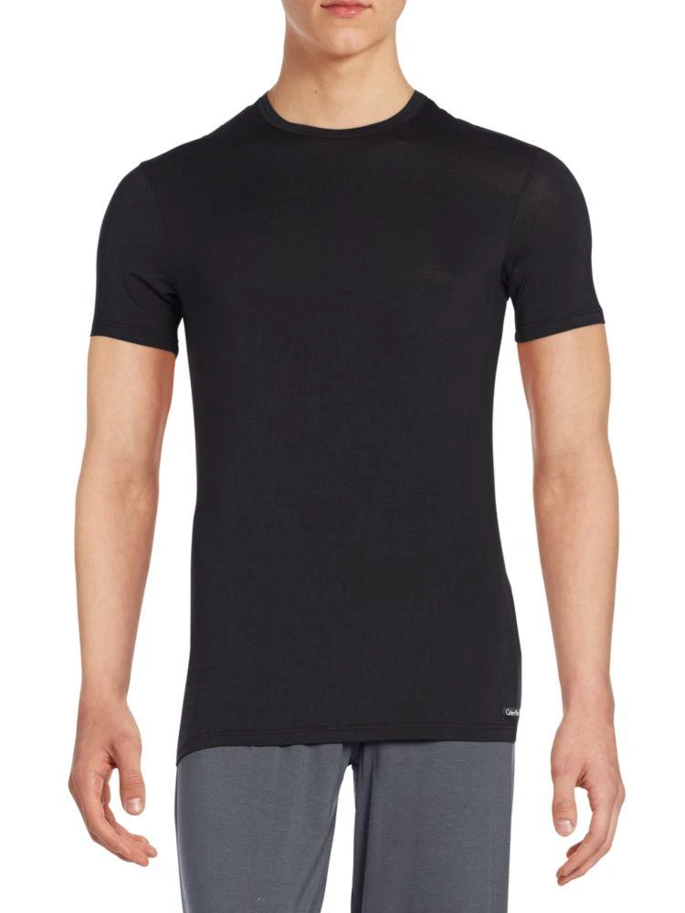 商品Calvin Klein|Stretch Crewneck Tee,价格¥120,第3张图片详细描述