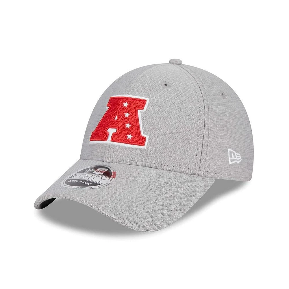 商品New Era|Men's Gray Denver Broncos 2024 Pro Bowl 9FORTY Adjustable Hat,价格¥254,第2张图片详细描述