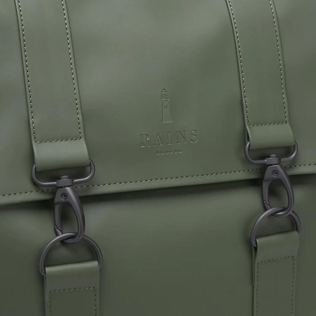 商品RAINS|RAINS 男士 MSN 后背包 - 橄榄绿,价格¥517,第6张图片详细描述